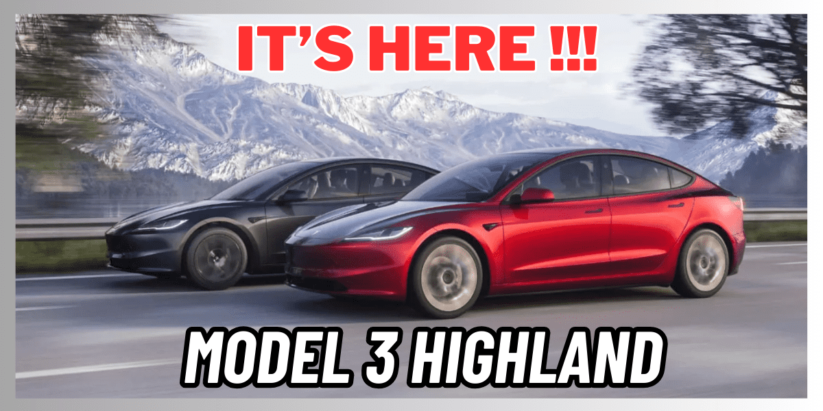 “Tesla Model 3 Highland: Unveiling the New Design and Surprising Features” Tesla Model 3